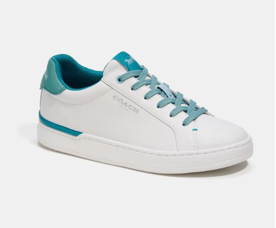 Clip low top sneaker in colorblock Clearance