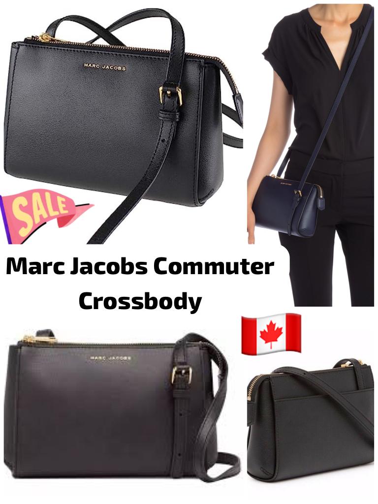 Marc Jacobs Commuter Crossbody Bag in Black