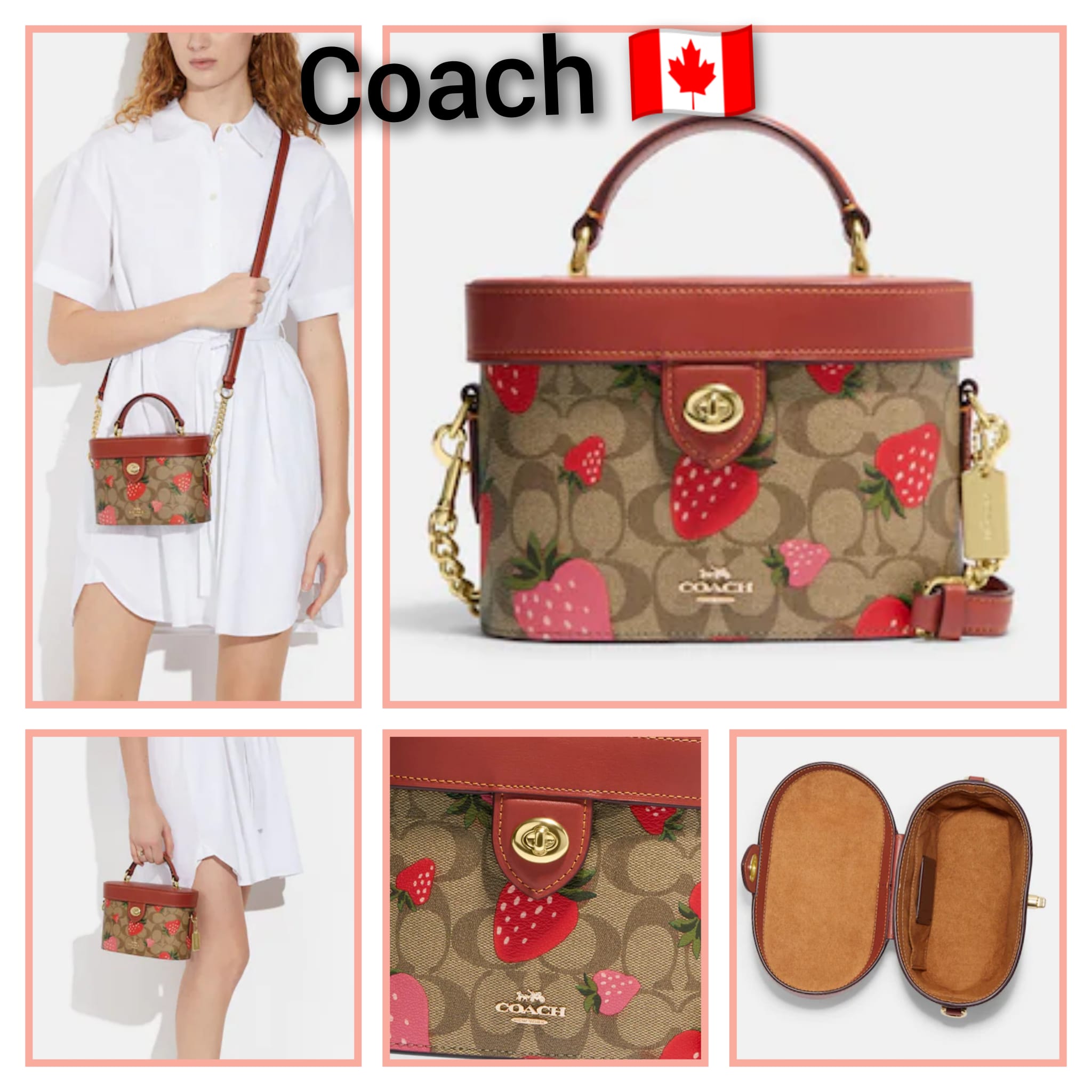 Coach Kay Crossbody selling In Signature Canvas