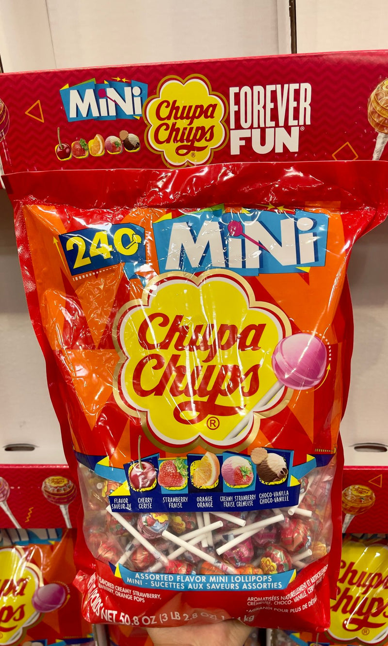 Chupa Chups Assorted Lollipops 迷你珍寶珠勁量裝 240支