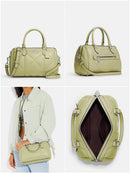 Coach Rowan Satchel With Puffy Diamond Quilting