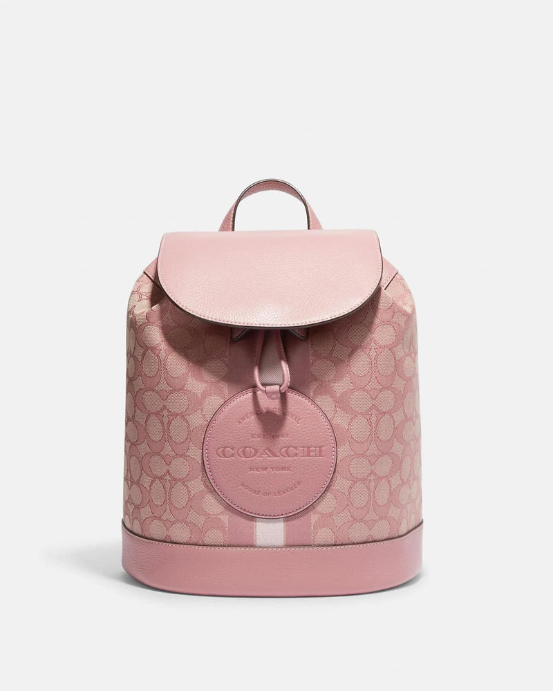 coach backpack drawstring Coach Dempsey Drawstring Backpack In Signature Jacquard