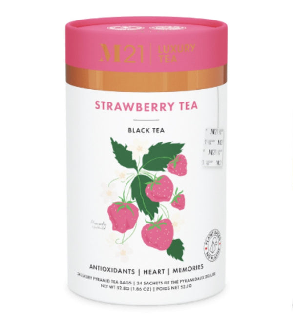 Metropolitan Luxury M21 Strawberry Tea 天然有機茶包 草莓茶 (24 個茶包)