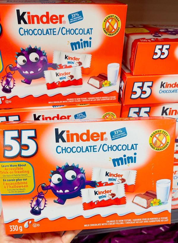 Kinder Halloween Chocolate Mini 55 Pcs 330g