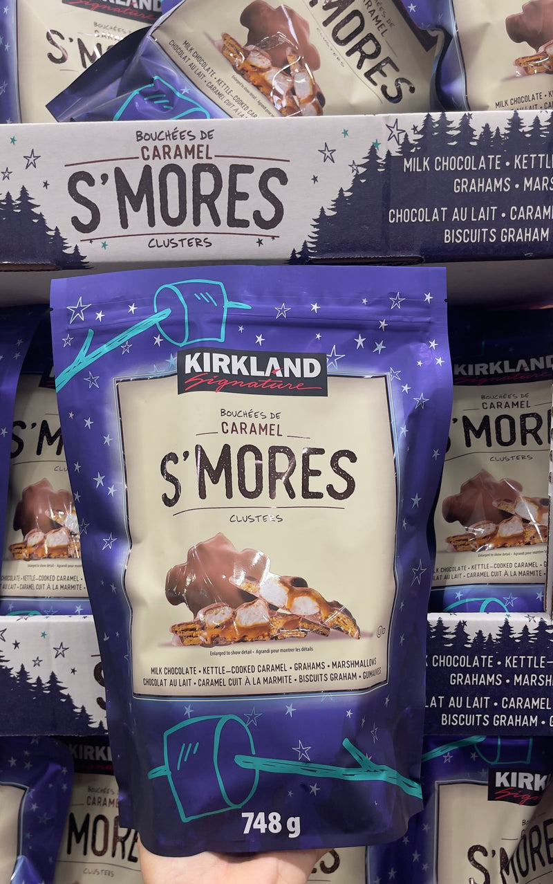 Kirkland Caramel S’Mores Clusters 焦糖棉花朱古力脆脆 748g