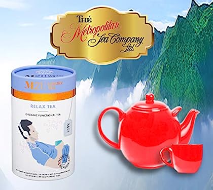 Metropolitan Luxury M21 Tea Detox & Revive Tea  天然有機茶包 排毒提神茶  (24 個茶包)