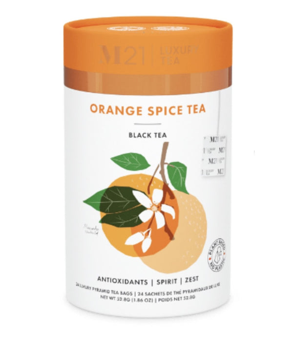 Metropolitan Luxury M21 Orange Spice Tea 天然有機茶包 橙香茶   (24 個茶包)