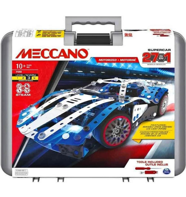 Meccano, 27-in-1 Championship Race Car -Meccano 27 合 1 冠軍賽超級跑車組合