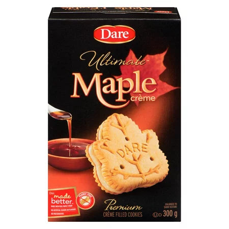 Dare Ultimate Maple Leaf Creme Cookies 高級楓葉奶油夾心曲奇 🍪300g