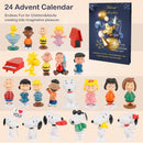 Advent Calendar 2023 -24 Days of Advent Box Snoopy Christmas Countdown,Gifts Advent Calendar
