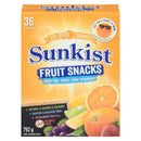 Sunkist Fruit Snacks, 792g, 36 pouches 新奇士果汁軟糖 (36包x22g )