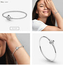 PANDORA Disney Alice in Wonderland Cheshire Cat Clasp Pandora Moments Bangle