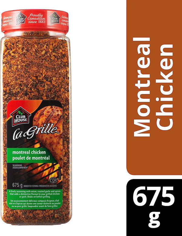 Club House la Grille Montreal Chicken Spice 蒙特利爾雞肉調味粉675g