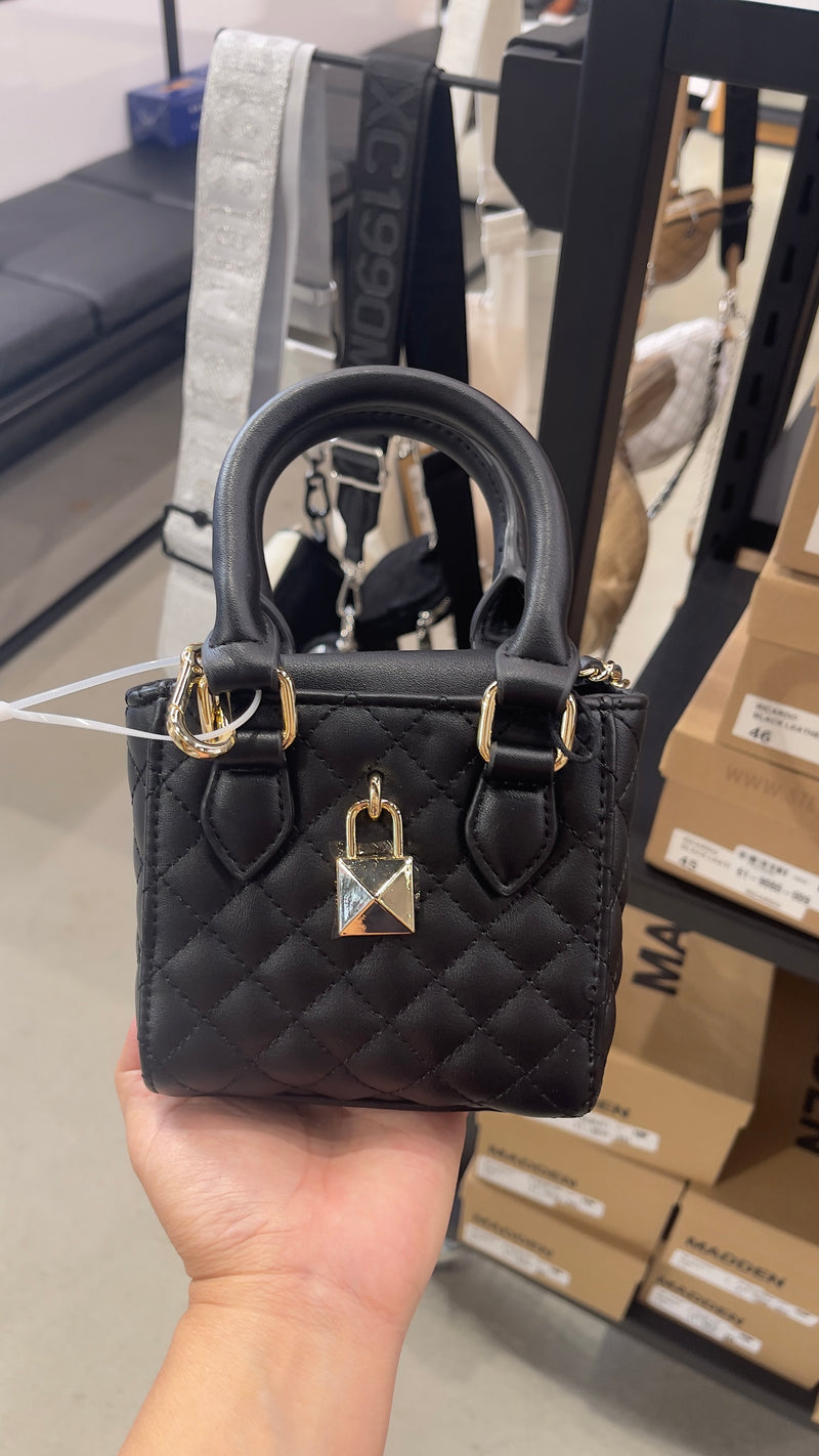 Steve Madden mini crossbody 小香風黑色小廢包