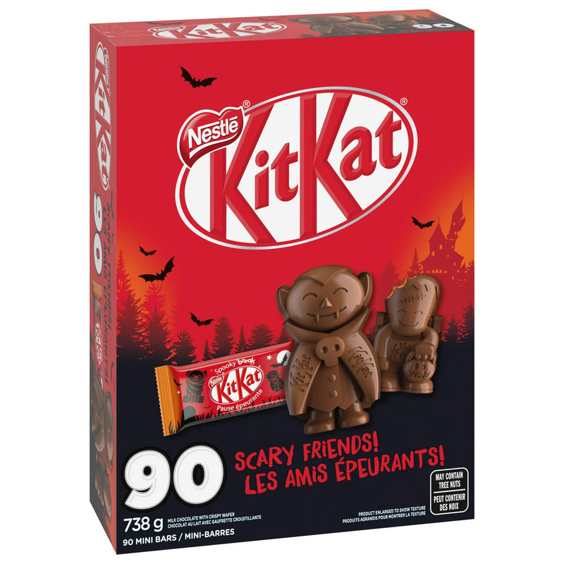 Nestle KitKat Halloween Scary Friends 雀巢萬聖節恐造型巧克力 90 pack / 738 g