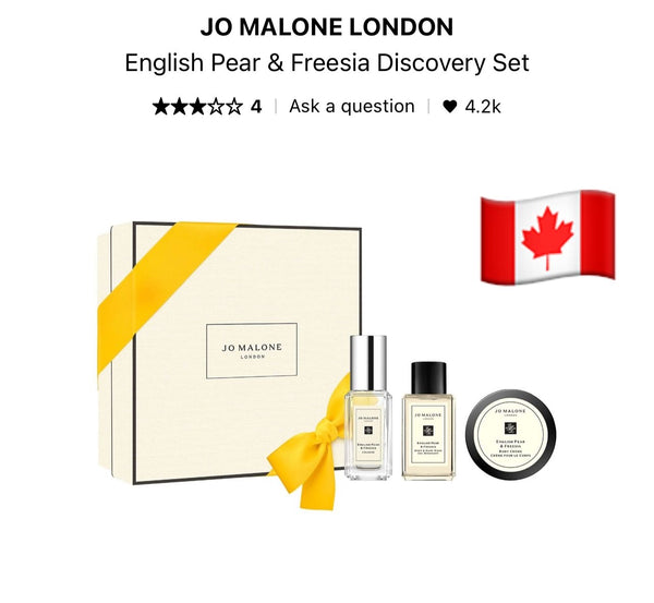 Jo Malone English Pear & Freesia Discovery Set