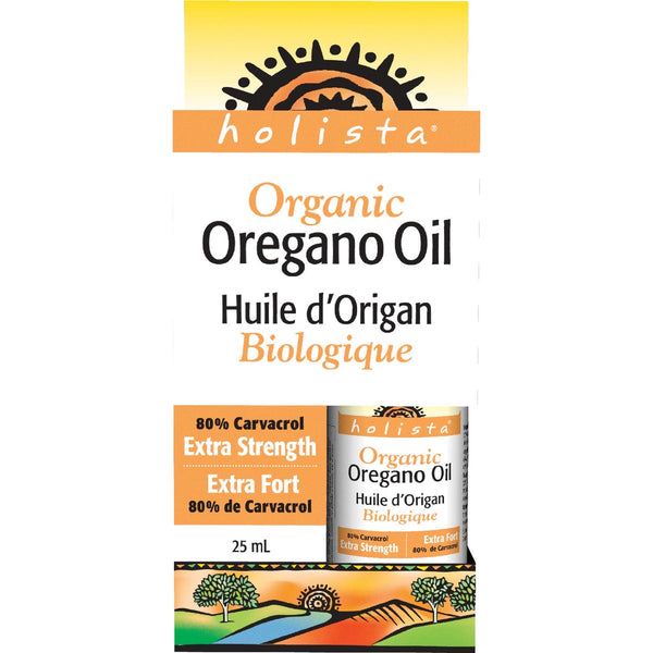 Holista Organic Oregano Oil 80% Carvacrol – 特強配方有機牛至油滴劑25ml