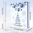 Advent Calendar 2023, 24 Days Noel Calendrier De L'Avent Blind Box, DIY Creative Bracelet Kit Unique Gifts 24 Pcs Rose Gold Jewelry Christmas