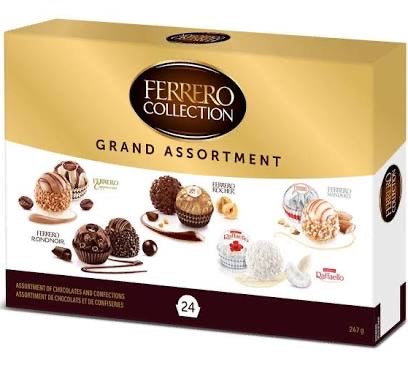 Ferrero Grand Assortment 金裝什錦金莎朱古力豪華禮盒247g