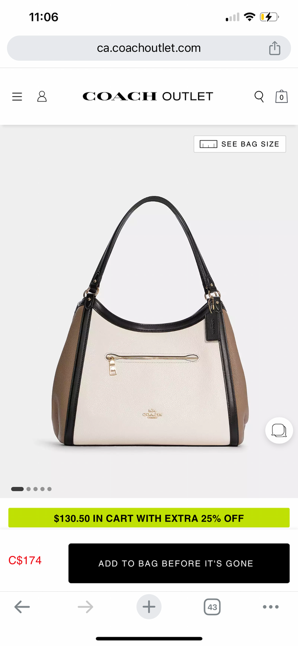 Coach Kristy Shoulder Bag