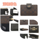 Coach Medium Corner Zip Wallet In Signature Canvas