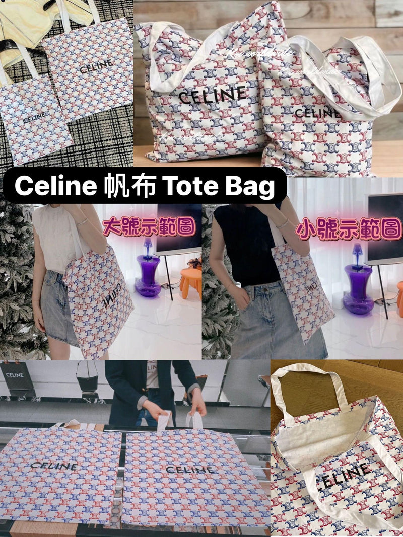 CELINE 帆布 Tote Bag