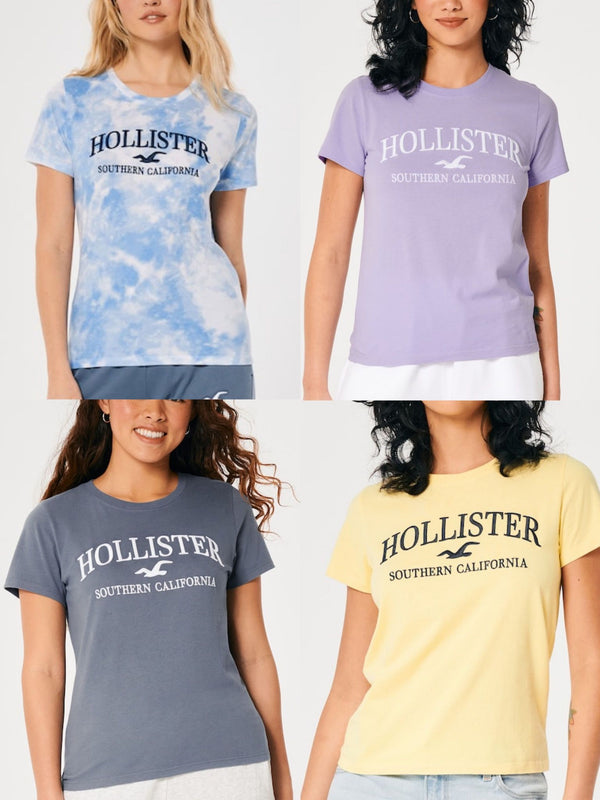 Hollister EASY LOGO GRAPHIC TEE女裝短袖上衣