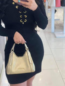 MICHAEL KORS ARLO SMALL CZ TRIPLE COMPARTMENT CROSSBODY BAG