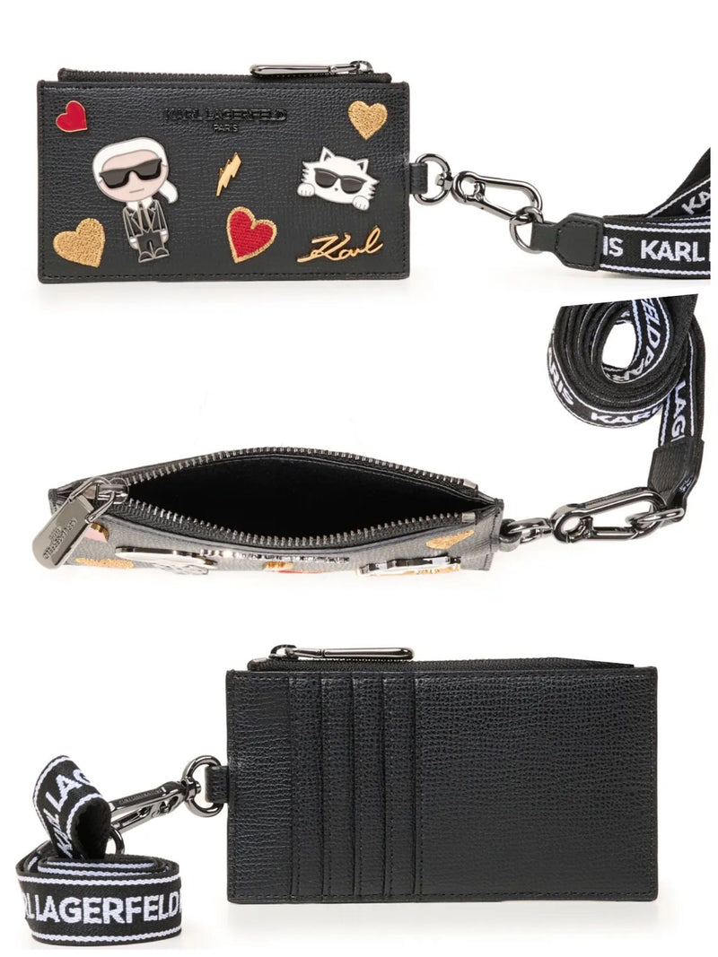 KARL LANYARD cate pins WALLET