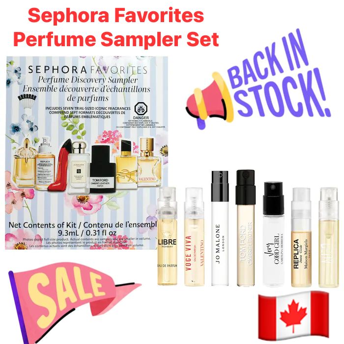 Sephora Favorites Perfume Discovery Sampler Set (7支小樣名牌香水套裝）