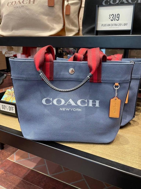 COACH SMALL CANVAS TOTE