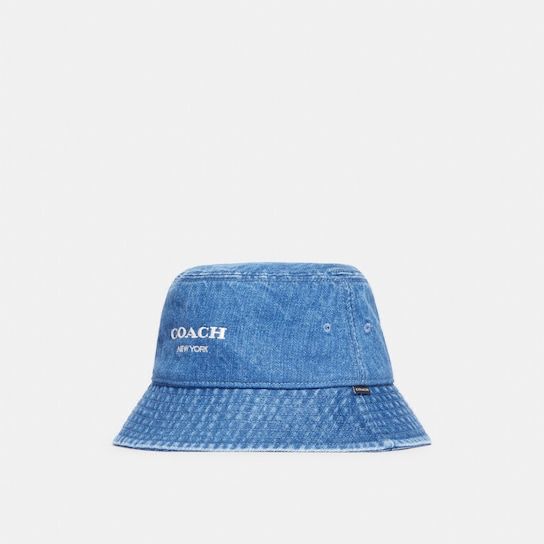 COACH Denim Bucket Hat