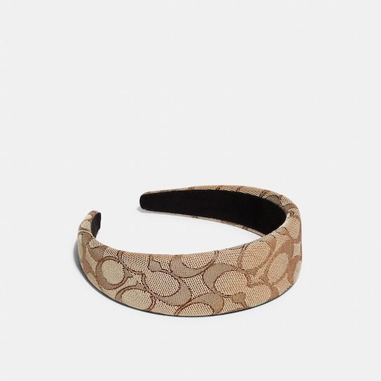 Coach Signature Headband