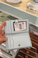 Kate Spade leila small slim bifold wallet in black