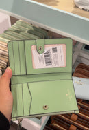 Kate Spade leila small slim bifold wallet in black