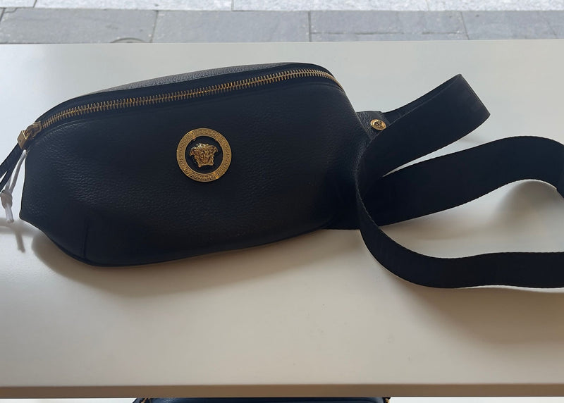 Versace Beltbag In Black