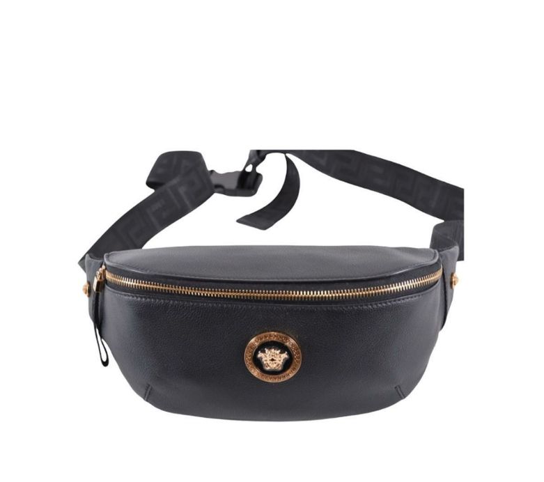 Versace Beltbag In Black