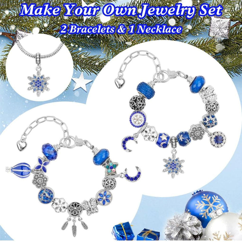 Advent Calendar Christmas Countdown Calendar,Advent Calendar 2023 ,24 Days DIY Christmas Charm Bracelet