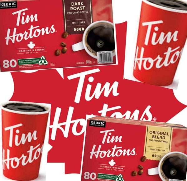 Tim Hortons serve K-Cup Pods, Pack of 80 咖啡膠囊 80粒裝