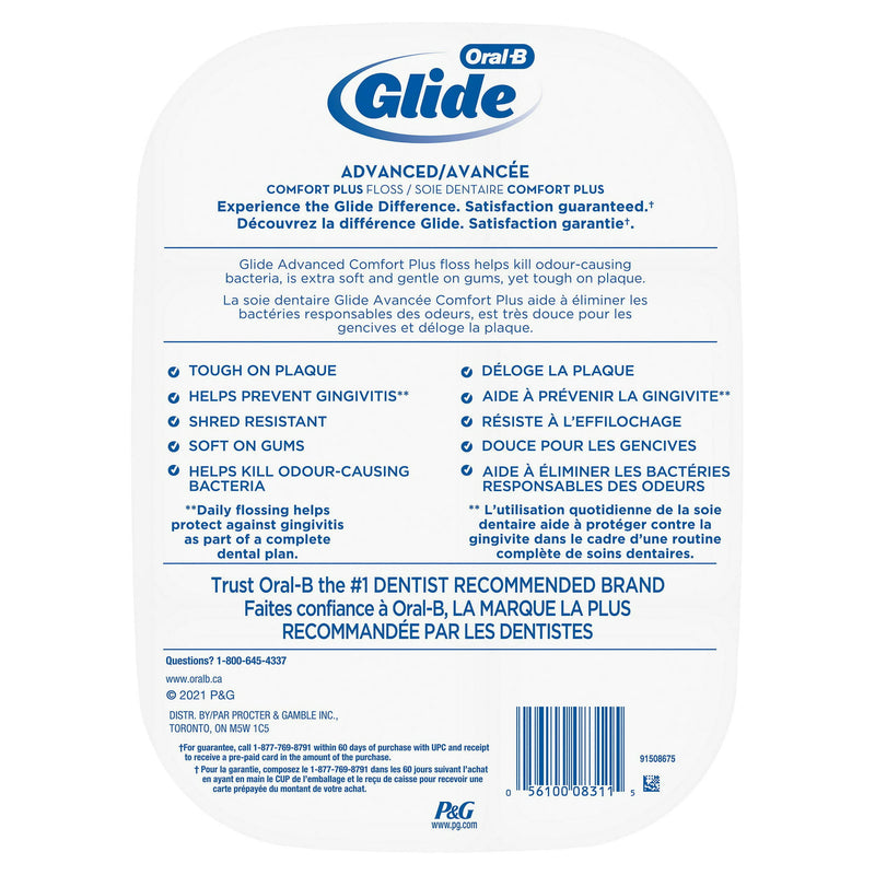 Glide ORAL-B Advanced Floss (6 x 40m)高級版深層清潔扁牙線 40 m(薄荷味)