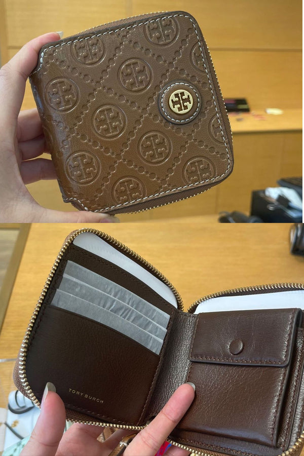 Tory Burch T-monogram zip wallet