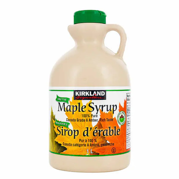 Kirkland Signature Organic Maplr Syrup 有機 100％純楓糖漿1L