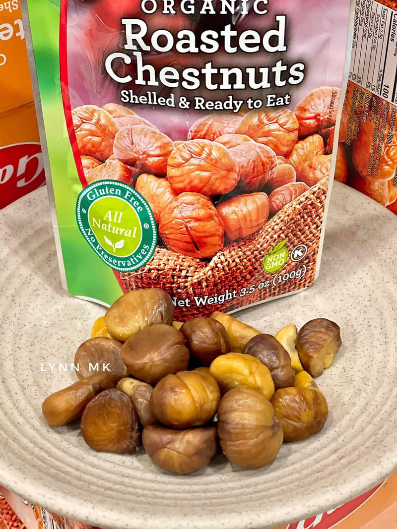 Galil Organic Roasted Chestnuts (6x100g) 有機即食烤栗子