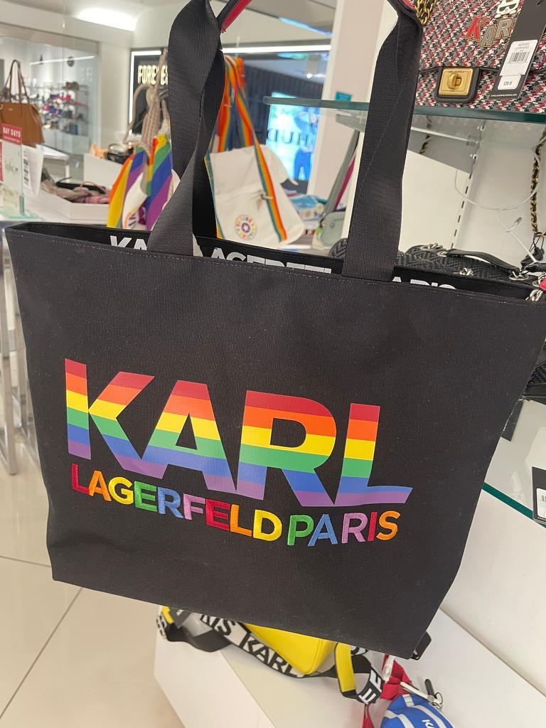 Karl Lagerfeld Kristen CANVAS TOTE BAG