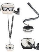 Karl Lagerfeld KARL HEAD MINI BAG with Lanyard