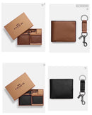 Coach Boxed 3 In 1 Wallet Gift Set In Signature Canvas