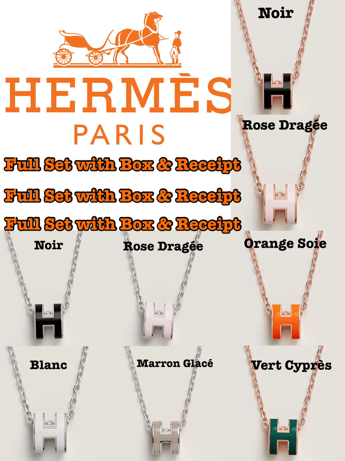 ★Hermes★ミニポップHペンダント★Mini Pop H pendant Mini Pop H pendant | Hermès USA