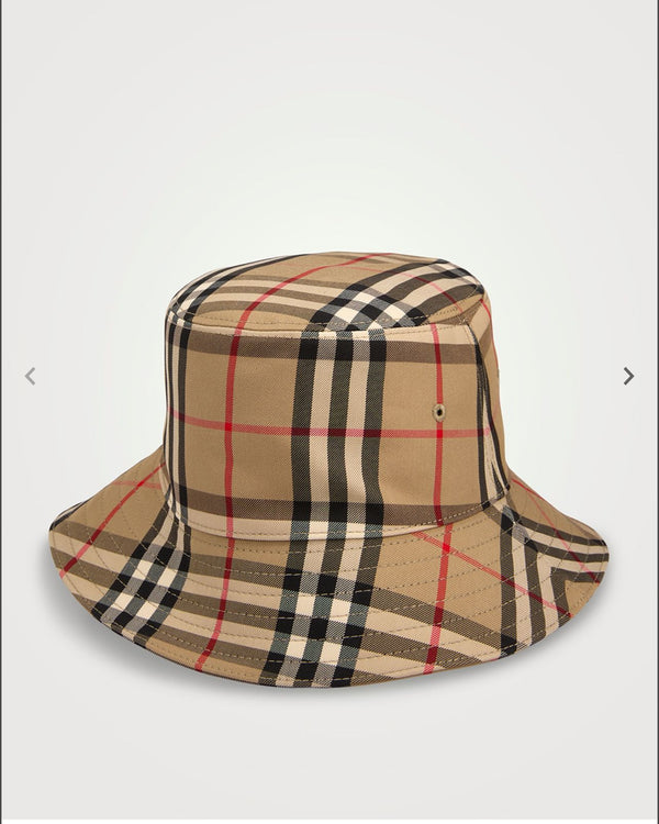 BURBERRY Vintage Check Bucket Hat (SIZE 12)