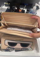 Karl Lagerfeld MAYBELLE ZIP AROUND WALLET