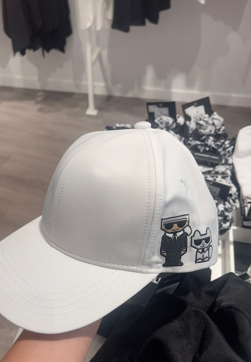 Karl Lagerfeld MONOGRAM BASEBALL CAP🧢